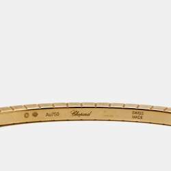 مملوكة مسبقًا Chopard Ice Cube 18k Yellow Gold  Bracelet