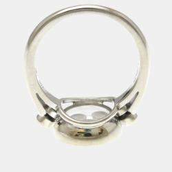 مملوكة مسبقًا خاتم شوبارد هابي دايموند ألماس وذهب أبيض عيار 18 مقاس 52