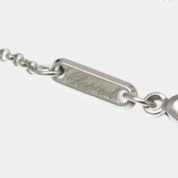 مملوكة مسبقًا Chopard Happy Diamonds 18K White Gold and Diamond Pendant Necklace