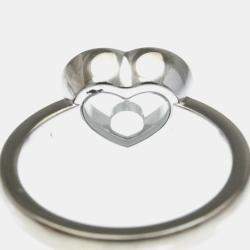 Pre Owned خاتم شوبارد هابي دايموندز ذهب أبيض عيار 18 وألماس مقاس الاتحاد الأوروبي 50