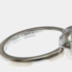 Pre Owned خاتم شوبارد هابي دايموندز ذهب أبيض عيار 18 وألماس مقاس الاتحاد الأوروبي 50