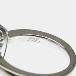 Pre Owned خاتم شوبارد هابي دايموندز ماس وذهب أبيض عيار 18 مقاس 47