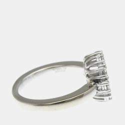 Pre Owned خاتم شوبارد هابي دايموندز ماس وذهب أبيض عيار 18 مقاس 47