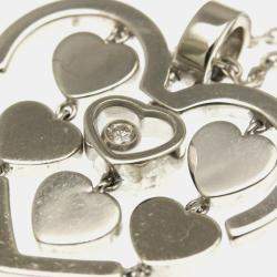 مملوكة مسبقًا Chopard Amore 18K White Gold and Diamond Necklace