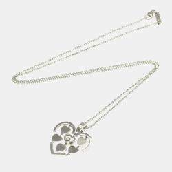 مملوكة مسبقًا Chopard Amore 18K White Gold and Diamond Necklace