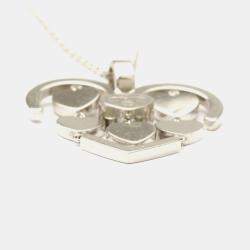 مملوكة مسبقًا Chopard Amore 18K White Gold and Diamond Necklace