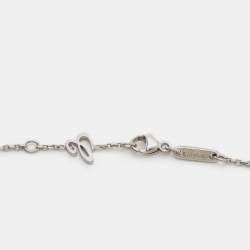 Pre Owned Chopard Ice Cube Diamonds 18k White Gold Necklace