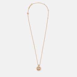 Pre Owned قلادة شوبارد هابي إيموشنز ألماس ذهب وردي عيار 18