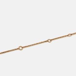 Pre Owned قلادة شوبارد هابي إيموشنز ألماس ذهب وردي عيار 18