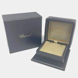 Pre Owned Chopard Happy Diamond Crystal 18K Yellow Gold Pendant Necklace