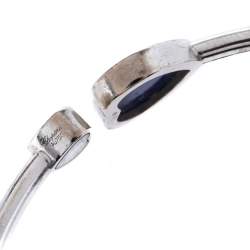 Chopard Happy Diamond Hearts Lapis Lazuli 18K White Gold Bracelet S