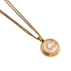 Chopard Happy Diamonds 18K Yellow Gold Pendant Necklace