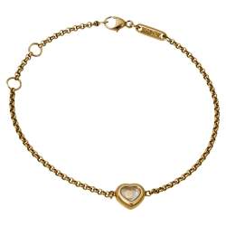 Chopard Happy Diamonds 18K Yellow Gold Bracelet