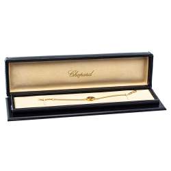 Pre Owned Chopard Happy Diamond Evils Eye 18K Rose Gold Bracelet