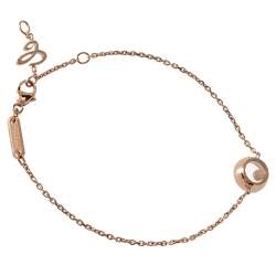 Pre Owned Chopard Happy Diamonds Icons 18K Rose Gold Bracelet