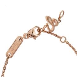 Pre Owned Chopard Happy Diamonds Icons 18K Rose Gold Bracelet