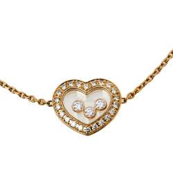 Chopard Happy Diamonds Icons 18K Yellow Gold Chain Link Bracelet