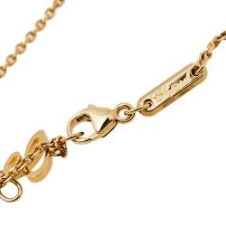 Chopard Happy Diamonds Icons 18K Yellow Gold Chain Link Bracelet