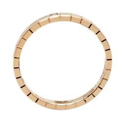 Chopard Ice Cube Pure Diamond 18K Rose Gold Ring 57