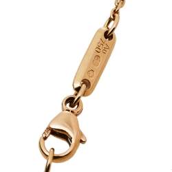 Pre Owned Chopard Imperiale Cocktail Amethyst 18K Rose Gold Station Bracelet