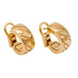 Pre Owned Chopard Chopardissimo Yellow Gold Earrings