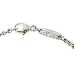 Chopard Happy Diamond Hand Motif Diamond 18K White Gold Bracelet