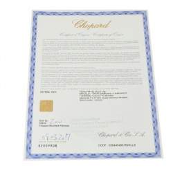 Chopard Happy Diamond Hand Motif Diamond 18K White Gold Bracelet