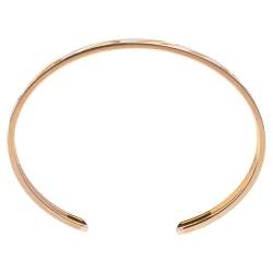 Chopard Chopardissimo 18K Rose Gold Open Cuff Bangle Bracelet 
