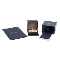 Chopard Happy Hearts 18K Rose Gold Diamond Drop Earrings