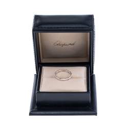 Chopard Ice Cube Pure Diamond 18K White Gold Band Ring 53