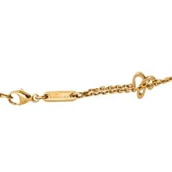 Chopard Happy Spirit Heart Diamond 18k Yellow Gold Pendant Necklace