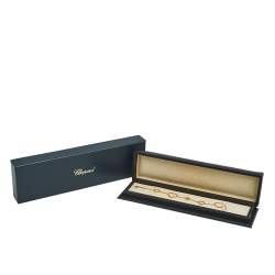 Pre Owned Chopard Happy Hearts Diamond 18k Rose Gold Bracelet