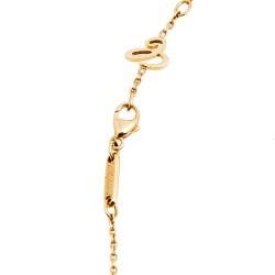 Chopard Ice Cube Pure Diamond 18k Rose Gold Chain Necklace