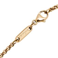 Chopard Happy Diamond 18k Rose Gold Hand of Fatima Bracelet