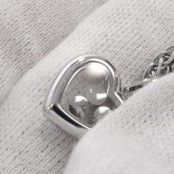 Pre Owned Chopard Happy Diamonds 18K White Gold Diamond Necklace