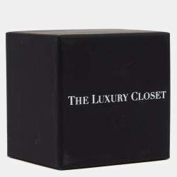 Pre Owned Chopard Happy Hearts Turquoise DIamond 18k Rose Gold Open Cuff Bracelet