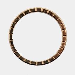 Chopard Ice Cube Diamond 18k Rose Gold Band Ring Size 52
