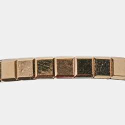 Chopard Ice Cube Diamond 18k Rose Gold Band Ring Size 52