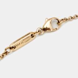 Pre Owned Chopard Happy Hearts Diamond 18k Rose Gold Bracelet