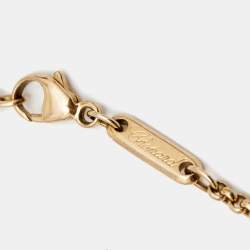 Chopard Happy Diamonds Good Luck Charm 18k Rose Gold Bracelet