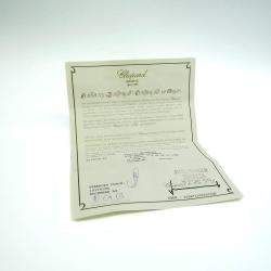 Chopard Happy Diamonds Icon 18K White Gold Diamond Ring EU 52