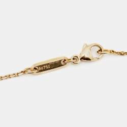 Chopard Happy Diamond Clover 18k Rose Gold Station Bracelet