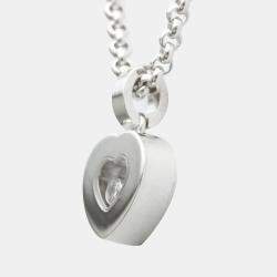 Chopard Happy Diamonds Heart 18K White Gold Diamond Necklace