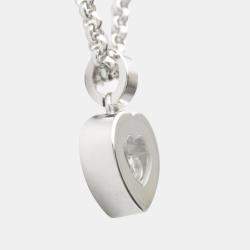 Chopard Happy Diamonds Heart 18K White Gold Diamond Necklace