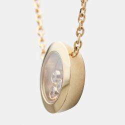Chopard Happy Diamonds Icon 18K Rose Gold Diamond Necklace