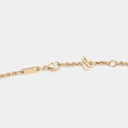 Chopard Imperiale Amethyst Diamonds 18k Rose Gold Long Necklace