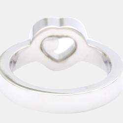 Chopard Happy Hearts 18K White Gold Diamond Ring EU 49