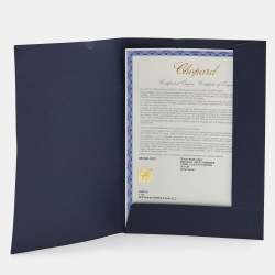 Pre Owned Chopard Happy Hearts Diamond 18k Rose Gold Bracelet