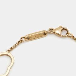 Pre Owned Chopard Happy Hearts Diamond 18k Rose Gold Bracelet