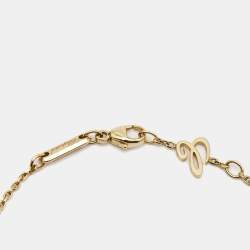 Pre Owned Chopard Happy Diamonds Icon 18k Yellow Gold Bracelet